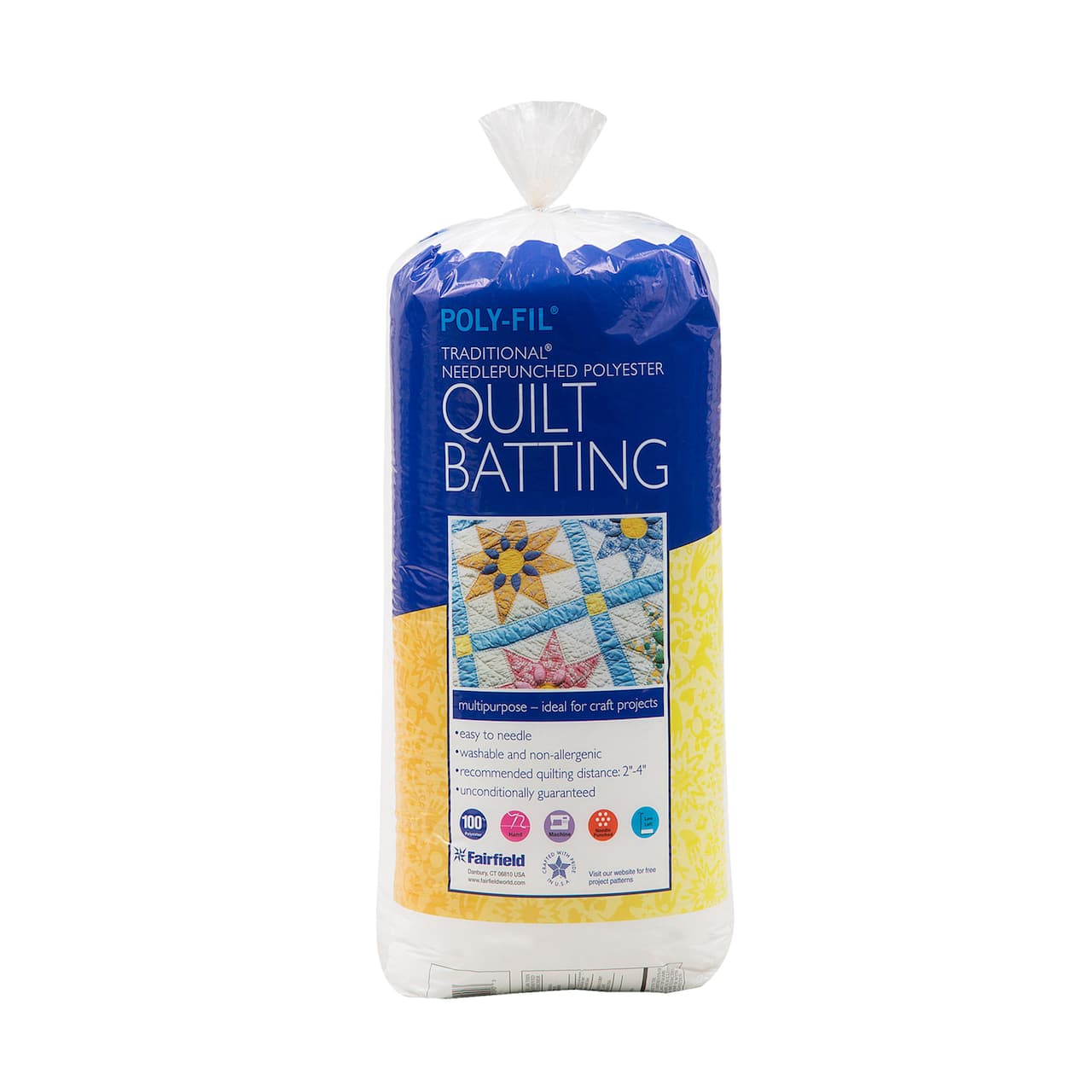 Poly-Fil Traditional® Fleece Batting, 45" x 75yd.